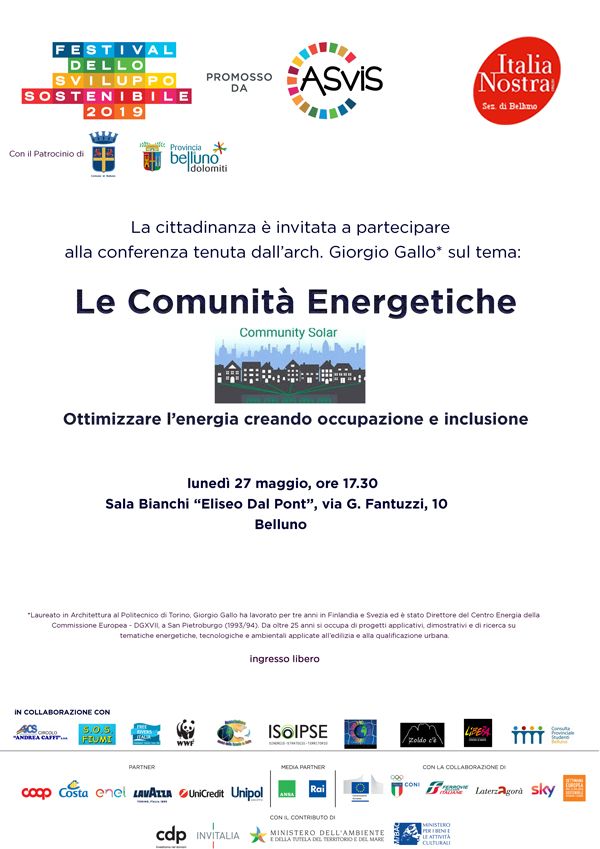 Conferenza Comunità energetiche