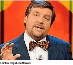 Il metereologo Luca Mercalli