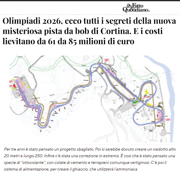 pista bob - Il Fatto - segreti