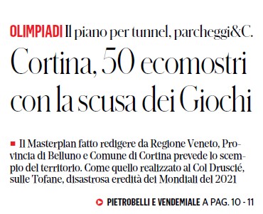 Il Fatto 3 settembre 2022