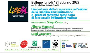 Staffetta Libera - Belluno 13/02/2023