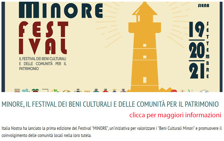 Festrival Minore 19-20-21 settembre 2025